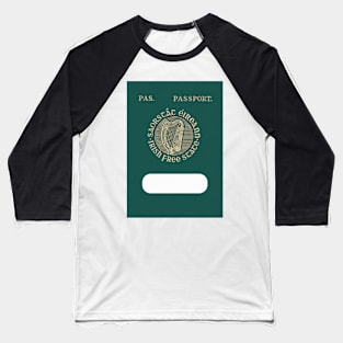 Irish Free State Passport Baseball T-Shirt